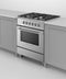 Fisher & Paykel OR30SCG4X1 Freestanding Ranges Stainless Steel – Lifestyle Photo