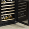 Marvel MLWC324SG01A Wine Fridges Stainless Steel Frame Glass – Studio Shot