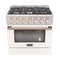 KUCHT KDF362LPWROSE Professional Ranges 0 Front View
