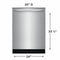 Frigidaire FDPH4316AS Built-In Dishwashers Stainless Steel – Catalog Photo