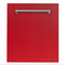 ZLINE DPRM24 Dishwasher Parts & Accessories Red Matte Front View