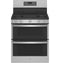 GE Appliances PGB965YPFS Freestanding Ranges Fingerprint Resistant Stainless Front View