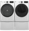 GE Appliances GFD55ESSNWW Front Load Dryers White – Studio Shot