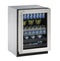 U-Line U2224BEVS13B Wine Fridges Stainless Frame Front View