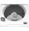 GE Appliances GTW585BSVWS Top Load Washers White With Matte Black Backsplash – Lifestyle Photo