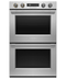 FISHER & PAYKEL WODV330 Double Wall Ovens Stainless Steel Front View