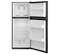 FRIGIDAIRE COMMERCIAL FFPT12F3NB Frigidaire 12 Cu. Ft. Top Freezer Apartment-Size Refrigerator Black