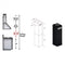 ZLINE 2PCEXTBSGL2IN Range Hood Accessories 0 – Catalog Photo
