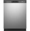GE Appliances GDF510PSRSS Built-In Dishwashers Stainless Steel Front View