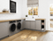Bosch WQB245AXUC Front Load Dryers Pearl Steel – Studio Shot