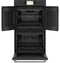 CAFE CTD90FP3ND1 Double Wall Ovens Matte Black – Catalog Photo