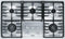 MIELE KM3475LP Gas Cooktops Stainless Steel Front View