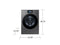 Samsung WF90F53ADS Front Load Washers 0 – Official Product Photo