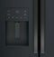 GE Appliances GFE26JEMDS French Door Refrigerators Fingerprint Resistant Black Slate – Detail Close-up