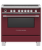 Fisher & Paykel OR36SCI6R1 Freestanding Ranges Red Front View
