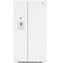 GE Appliances GSE25GGPWW Side By Side Refrigerators White Front View