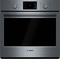 Bosch HBL5351UC Single Wall Ovens Stainless Steel Front View
