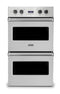 Viking VDOE130SS Double Wall Ovens Stainless Steel Front View