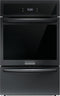 Frigidaire GCWG2438AB Single Wall Ovens Black Front View