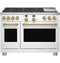 CAFE C2Y486P4TW2 Professional Ranges Matte White – Appliance Image