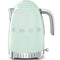 SMEG KLF04PGUS Small Appliances Glossy Pastel Green Front View