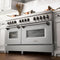 ZLINE RASN60 Professional Ranges Stainless Steel With Durasnow Door – Studio Shot