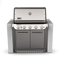 weber-1500043-summitr-sb38-s-built-in-gas-grill-natural-gas-stainless-steel Front View