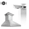 ZLINE 697CRNBT48 Professional Hoods 0 Front View