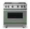 Viking VGR5364GEULP Freestanding Ranges Eucalyptus Front View