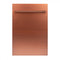 ZLINE DWCH18 Built-In Dishwashers Copper Front View