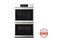 LG WDES9428F Double Wall Ovens Stainless Steel Front View