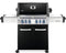 NAPOLEON BBQ P500RSIBNK3 Legacy Prestige 500 RSIB with Infrared Side and Rear Burner , Natural Gas, Black