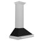ZLINE KB4SNXBLM30 Professional Hoods Black Matte Shell – Official Product Photo