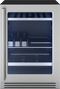 Zephyr PRPB24C01CG Specialty Refrigerators Stainless Steel + Glass – Appliance Image