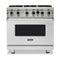 Viking VGIC53626BSSLP Professional Ranges Stainless Steel Front View