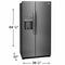 Frigidaire GRSC2352AD Side By Side Refrigerators Black Stainless Steel – Appliance Image
