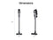 Samsung VS20B75AGR5 Upright Vacuums Teal Silver – Detail Close-up