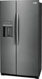 Frigidaire GRSS2652AD Side By Side Refrigerators Black Stainless Steel – Interior Drum