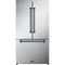 THOR KITCHEN RF3621CTD99BLU 36 Inch 20.3 Cu Ft French Door Counter Depth Refrigerator With Ice Maker in Stainless Steel/navy Blue Gordon Ramsay Series - Rf3621ctd99-blu