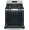 GE Appliances JGBS60REKSS Freestanding Ranges Stainless Steel/Black – Official Product Photo