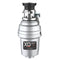 XO Appliance XOD1HPBF Garbage Disposals Silver Front View