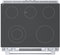 Bosch HEI8056U Slide-In Ranges Stainless Steel – Angle View