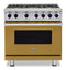 Viking VGR73626BGH Freestanding Ranges Golden Hour Front View