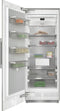 MIELE F2812SF Upright Freezers Stainless Steel/Cleansteel Front View