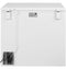 GE Appliances FCM9SRWW Chest Freezers White – Angle View