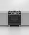 Fisher & Paykel OR30SCG4B1 Freestanding Ranges Black – Official Product Photo