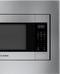 Bosch HMB30155UC Built-In Microwaves Stainless Steel – Lifestyle Photo