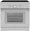 Thermador PRI36LBHU Freestanding Ranges Stainless Steel Front View