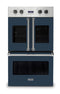 Viking VDOF7301SB Double Wall Ovens Slate Blue Front View