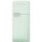 Smeg FAB50URPG3 Top Freezer Refrigerators Glossy Pastel Green Front View